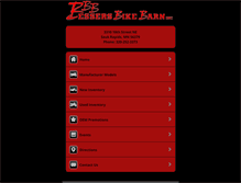 Tablet Screenshot of bessersbikebarninc.com